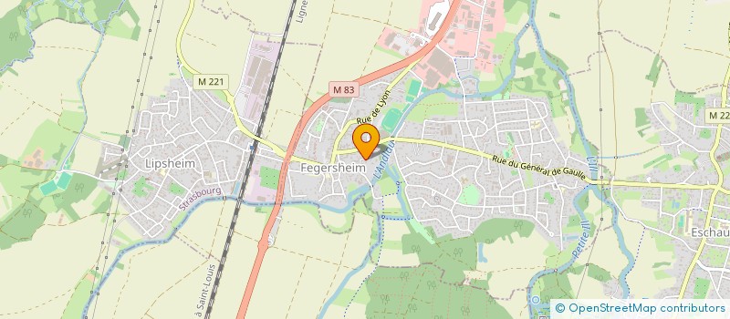 localisation de l'entreprise MADAME ESTELLE RIEHLING  FEGERSHEIM