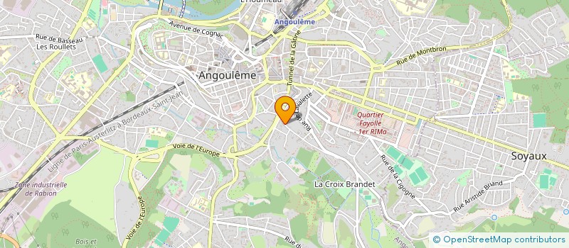 localisation de l'entreprise MADAME ESTELLE RIPPE à ANGOULEME