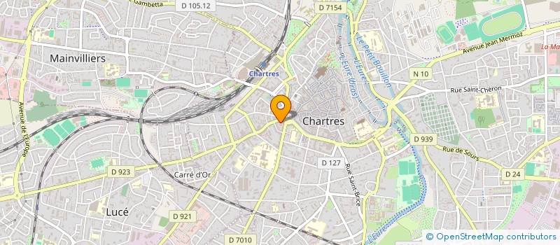 localisation de l'entreprise MADAME ESTELLE RIVIERE à CHARTRES