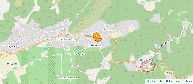 localisation de l'entreprise MADAME ESTELLE ROBLES à CUGES-LES-PINS
