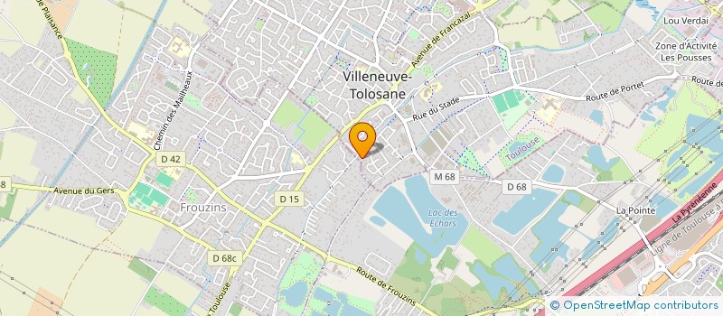 localisation de l'entreprise MADAME ESTELLE RODRIGUEZ à VILLENEUVE-TOLOSANE