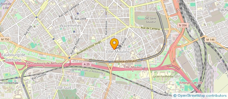 localisation de l'entreprise MADAME ESTELLE ROGER à LILLE
