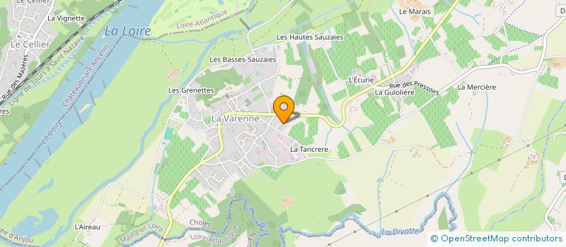 localisation de l'entreprise MADAME ESTELLE ROLANDEAU à MONTREVAULT-SUR-EVRE