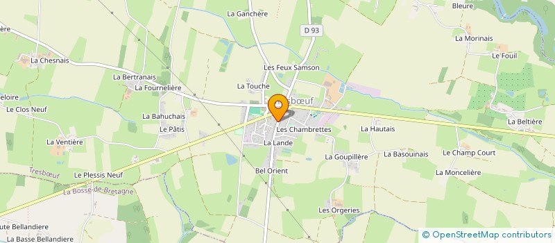 localisation de l'entreprise MADAME ESTELLE ROSE  TRESBUF