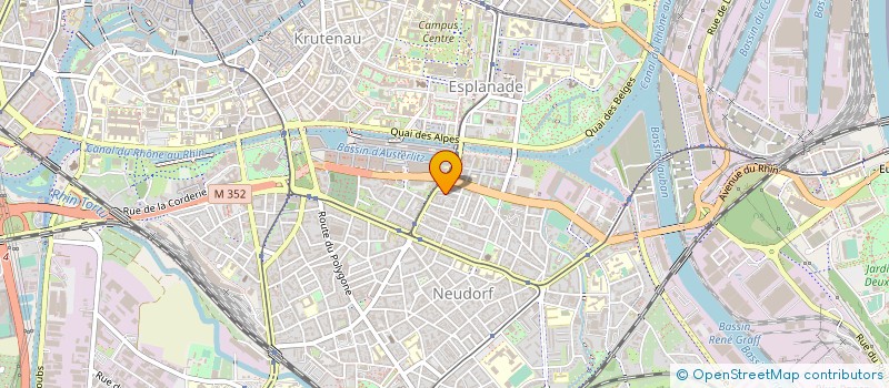 localisation de l'entreprise MADAME ESTELLE ROUBERTIE à STRASBOURG