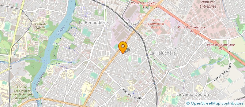 localisation de l'entreprise MADAME ESTELLE ROUGE  NANTES