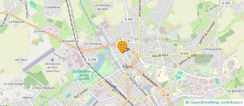 localisation de l'entreprise MADAME ESTELLE ROULLIER à FLERS