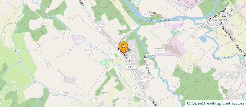 localisation de l'entreprise MADAME ESTELLE ROUSSEAU  LAGOR