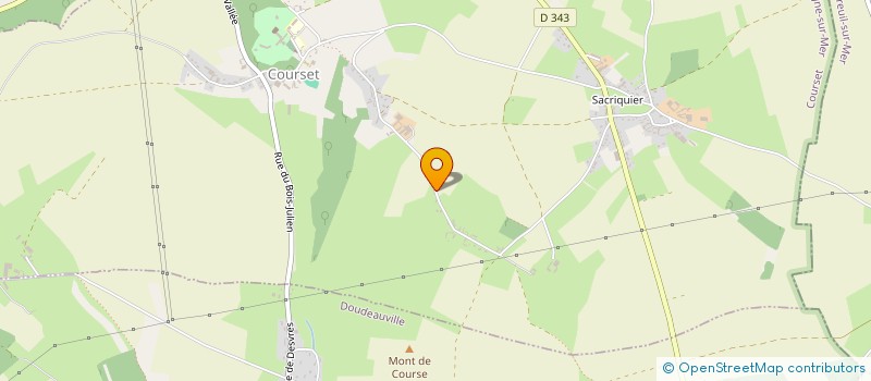 localisation de l'entreprise MADAME ESTELLE ROUSSEL  COURSET