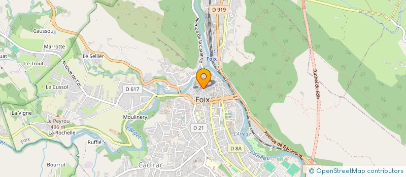 localisation de l'entreprise MADAME ESTELLE ROZEE à FOIX