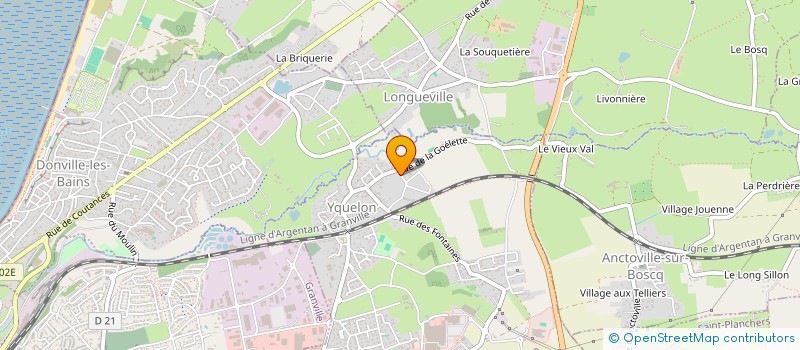 localisation de l'entreprise MADAME ESTELLE RYSER  YQUELON