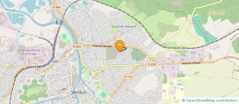 localisation de l'entreprise MADAME ESTELLE SALM à VERDUN