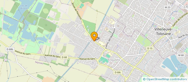 localisation de l'entreprise MADAME ESTELLE SANCHEZ  FROUZINS