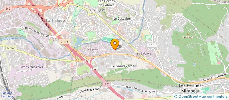 localisation de l'entreprise MADAME ESTELLE SANTAMARIA à AIX-EN-PROVENCE