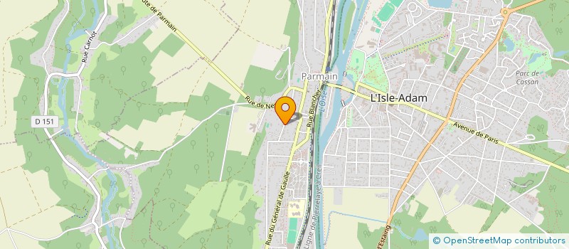 localisation de l'entreprise MADAME ESTELLE-SARAH ELIEZER  PARMAIN