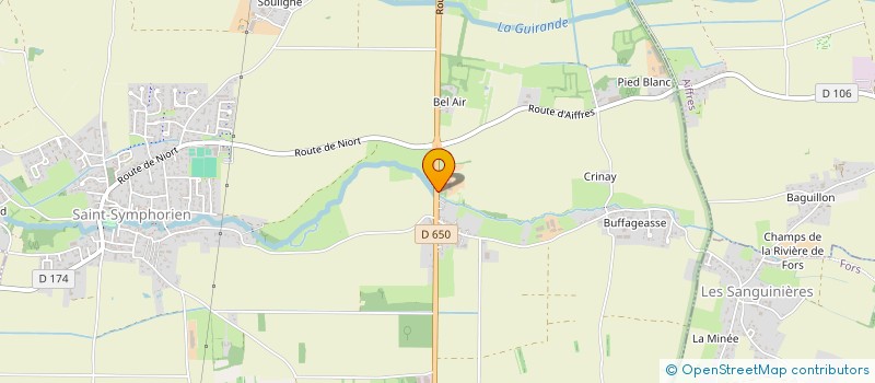 localisation de l'entreprise MADAME ESTELLE SAUZET  SAINT-SYMPHORIEN