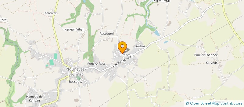 localisation de l'entreprise MADAME ESTELLE SCHERFLING  PLOUNEVEZ-LOCHRIST