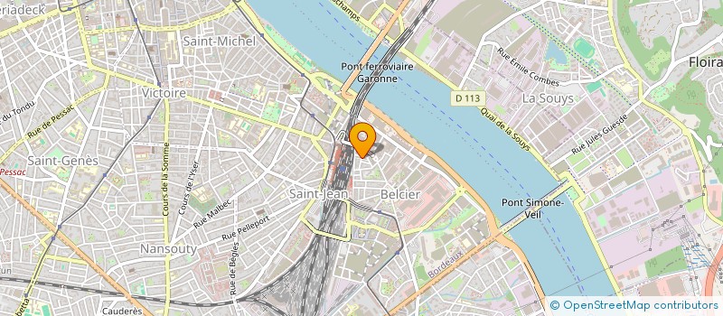 localisation de l'entreprise MADAME ESTELLE SCHMITT  TALENCE