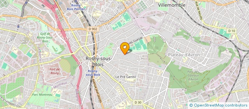 localisation de l'entreprise MADAME ESTELLE SCHOEN à ROSNY-SOUS-BOIS