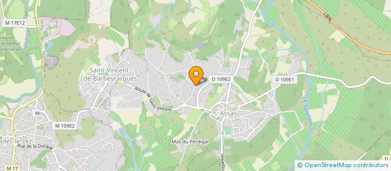 localisation de l'entreprise MADAME ESTELLE SCHOMANN  ASSAS