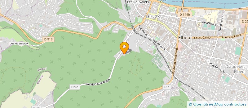 localisation de l'entreprise MADAME ESTELLE SEGALA  ELBEUF