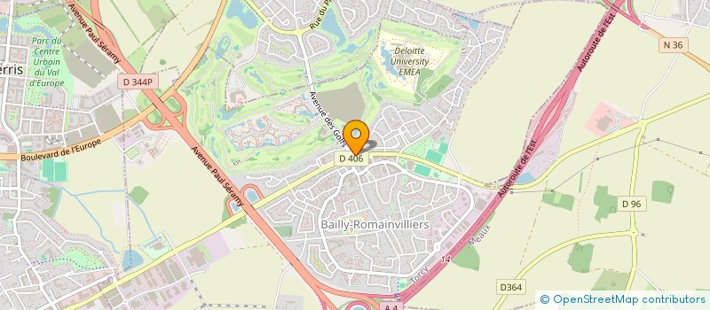 localisation de l'entreprise MADAME ESTELLE SEMA EBOUEL  BAILLY-ROMAINVILLIERS