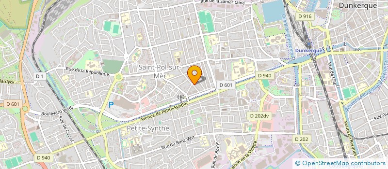 localisation de l'entreprise MADAME ESTELLE SERGEANT à DUNKERQUE