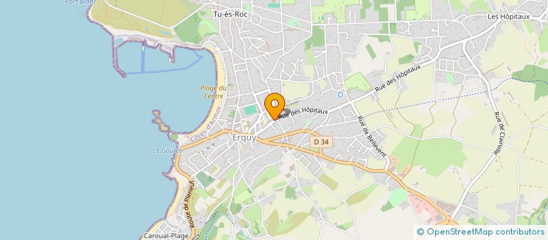 localisation de l'entreprise MADAME ESTELLE SEVENNEC  ERQUY