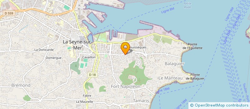 localisation de l'entreprise MADAME ESTELLE SIGRAND à LA SEYNE-SUR-MER