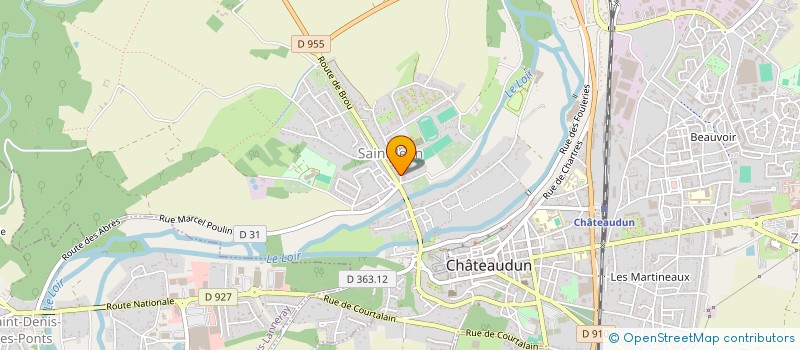 localisation de l'entreprise MADAME ESTELLE SIGURET à CHATEAUDUN