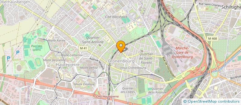 localisation de l'entreprise MADAME ESTELLE SIMON à STRASBOURG