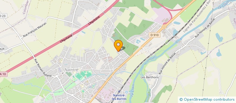 localisation de l'entreprise MADAME ESTELLE SORET à NAINTRE