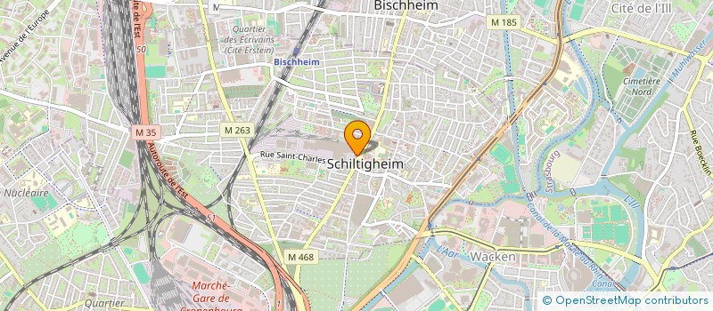 localisation de l'entreprise MADAME ESTELLE SOUBIRAN  SCHILTIGHEIM