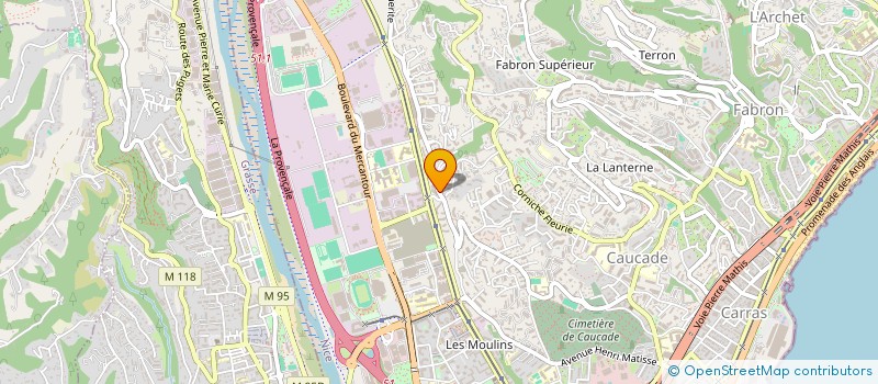 localisation de l'entreprise MADAME ESTELLE SOUCHET  NICE