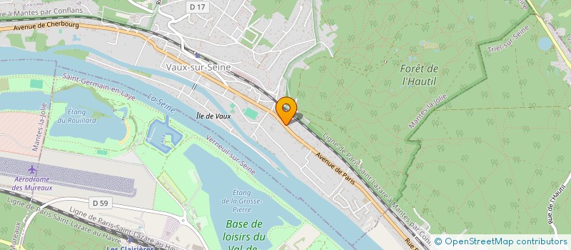 localisation de l'entreprise MADAME ESTELLE STURM  VAUX-SUR-SEINE