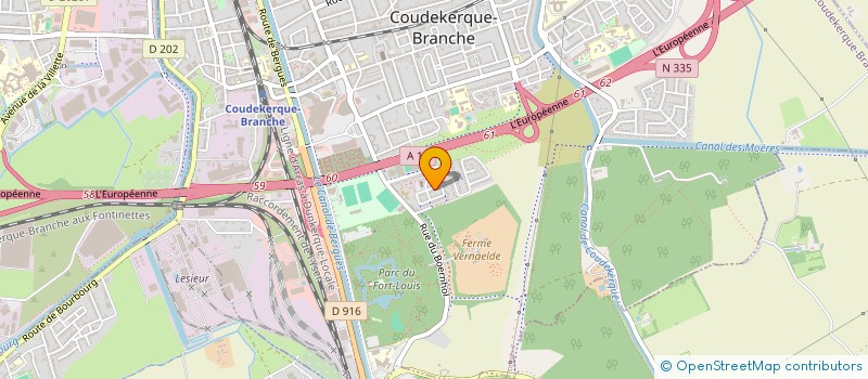 localisation de l'entreprise MADAME ESTELLE TAMBOISE  COUDEKERQUE-BRANCHE