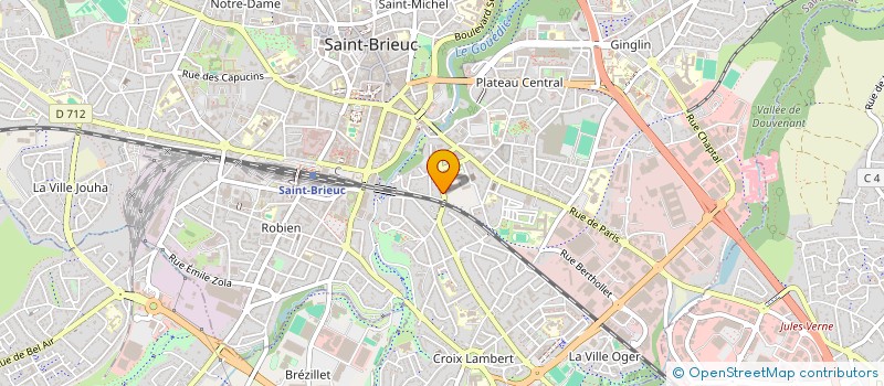 localisation de l'entreprise MADAME ESTELLE TANVEZ à SAINT-BRIEUC