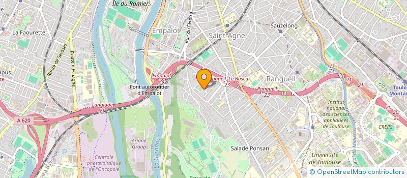 localisation de l'entreprise MADAME ESTELLE TARANCHON à TOULOUSE