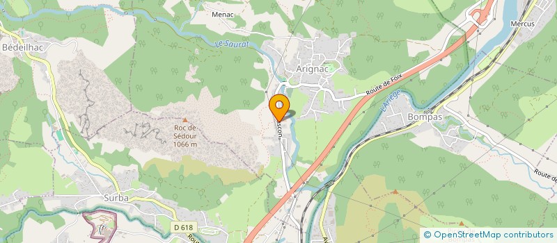 localisation de l'entreprise MADAME ESTELLE TAVELLA à ARIGNAC