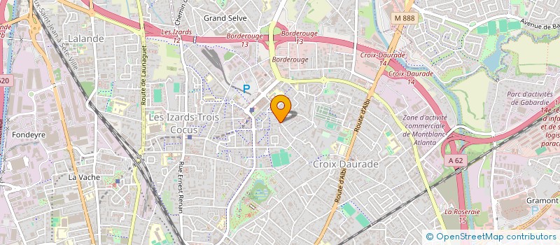localisation de l'entreprise MADAME ESTELLE TERRISSE  TOULOUSE