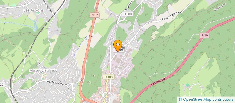 localisation de l'entreprise MADAME ESTELLE TEVENAZ  CHATILLON-LE-DUC