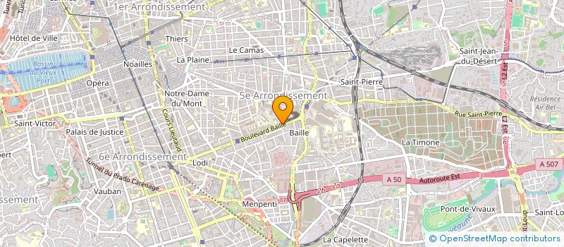 localisation de l'entreprise MADAME ESTELLE TEYSSIER à MARSEILLE