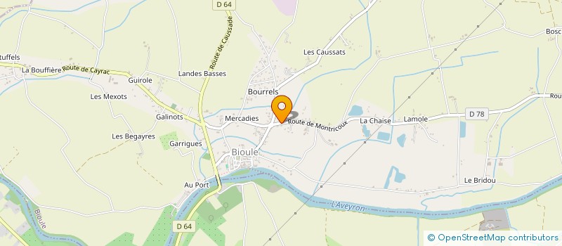 localisation de l'entreprise MADAME ESTELLE THEIL  BIOULE