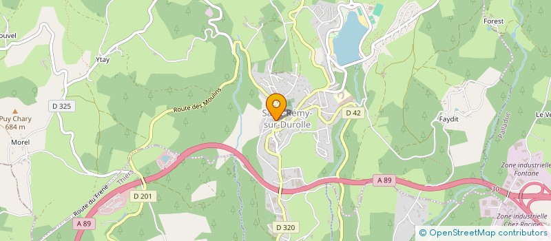 localisation de l'entreprise MADAME ESTELLE THERIAS  SAINT-REMY-SUR-DUROLLE