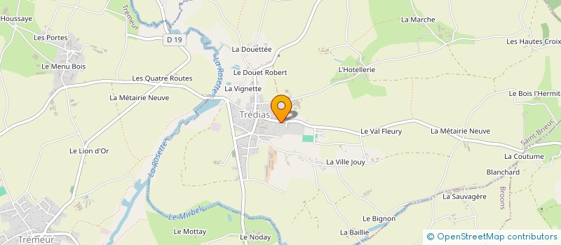localisation de l'entreprise MADAME ESTELLE TISSERAND à TREDIAS