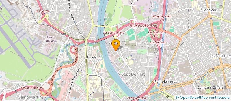 localisation de l'entreprise MADAME ESTELLE TOURNIE à TOULOUSE