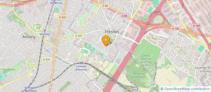 localisation de l'entreprise MADAME ESTELLE TRAN  FRESNES