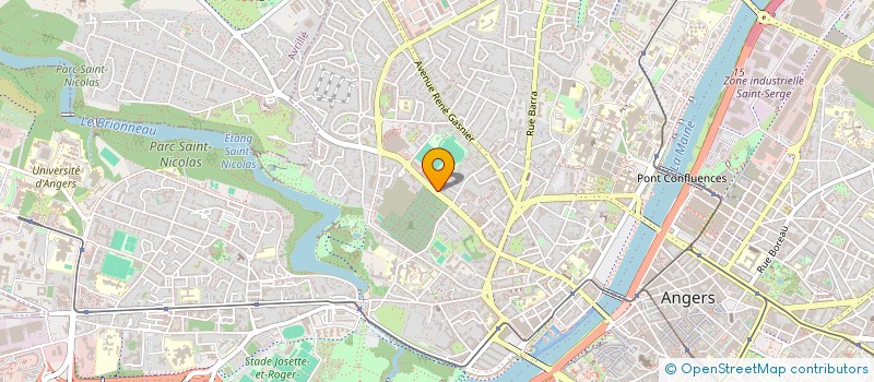 localisation de l'entreprise MADAME ESTELLE TREBUCQ  ANGERS