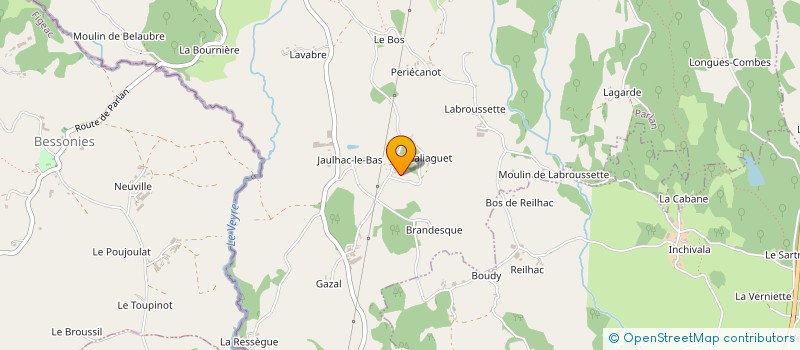 localisation de l'entreprise MADAME ESTELLE TREMOUILLERE à PARLAN