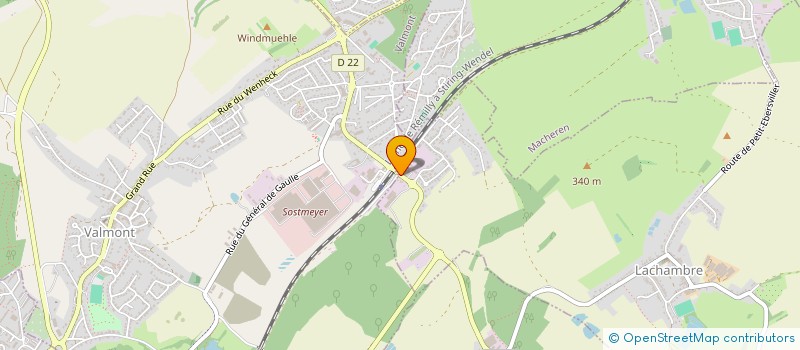 localisation de l'entreprise MADAME ESTELLE TRIBOUT  LACHAMBRE